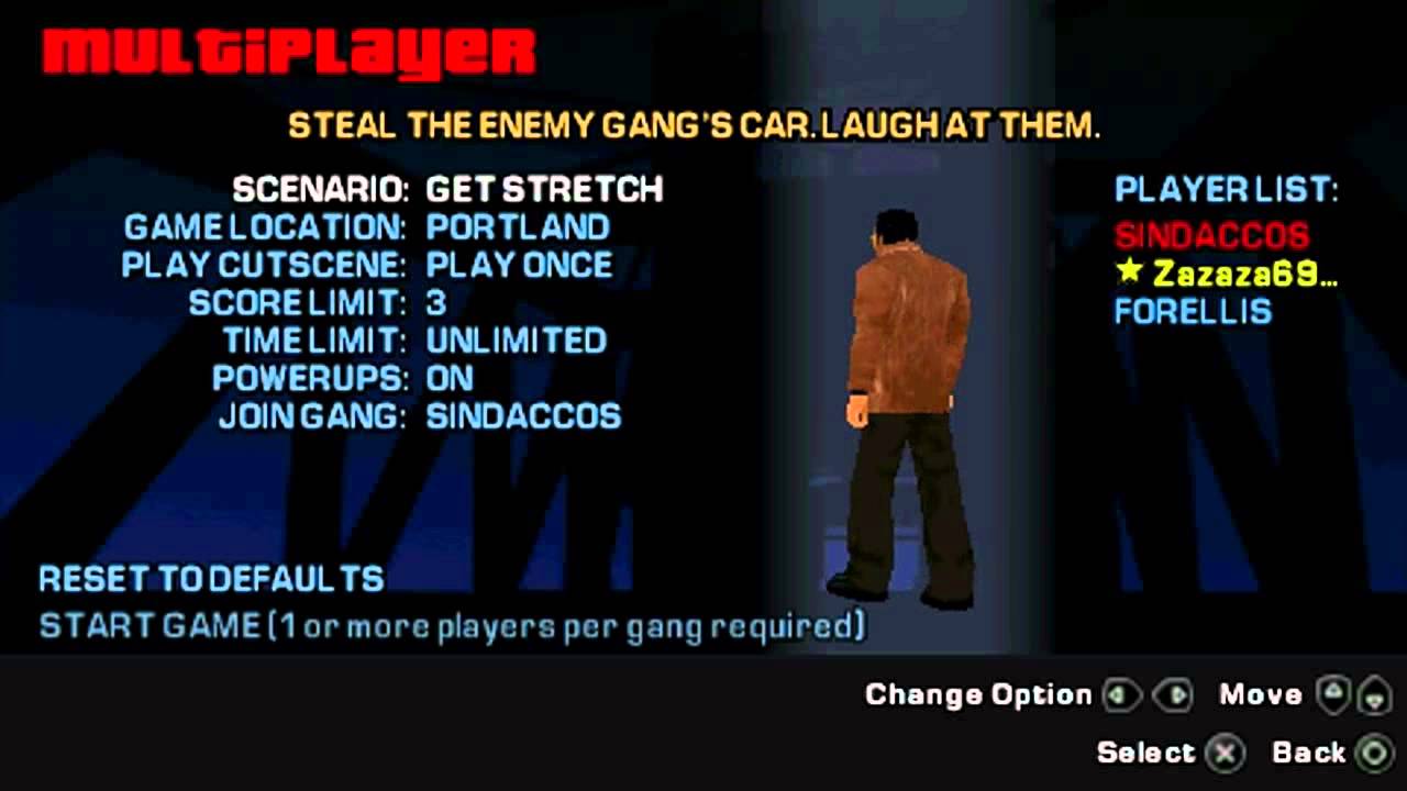 GTA LCS&VCS Multiplayer. #1 - Подключение и кратко о режимах