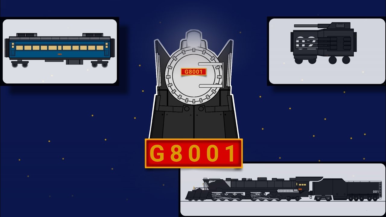 Galaxy railways:Neo Big one (G8001) Speedpaint 銀河鉄道物語