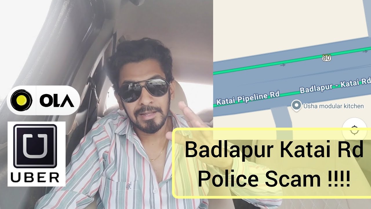 BADLAPUR TRAFFIC POLICE SCAM | OLA UBER ki sab car pe illegal Fine #badlapur