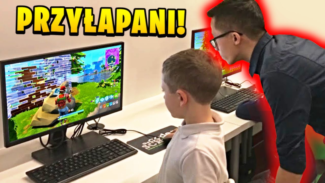 5 SZALONYCH DZIECIAKÓW PRZYŁAPANYCH NA GRANIU W FORTNITE W SZKOLE !!!