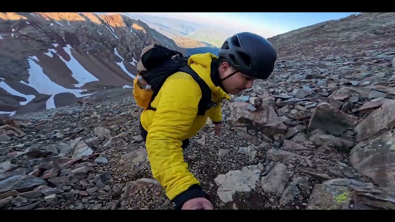 El Diente Peak 14er (South Slopes Via Kilpacker Approach)