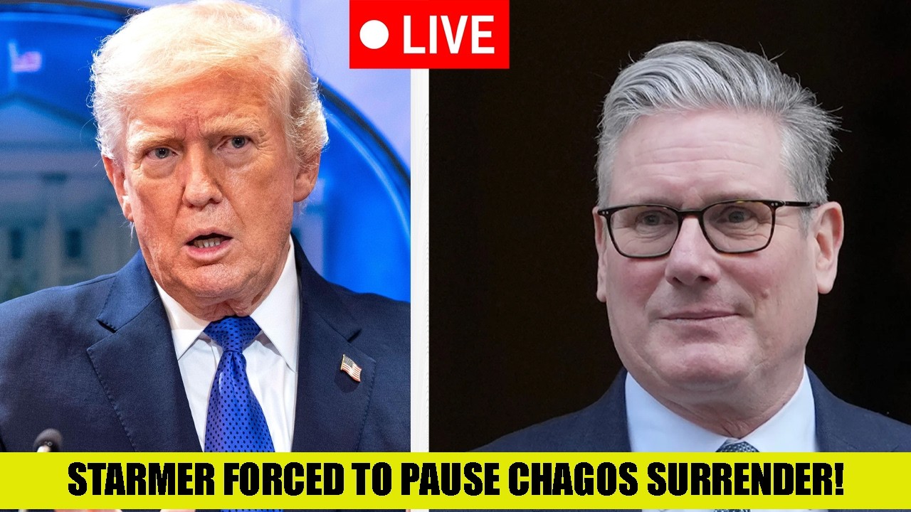 🚨BREAKING: Trump FORCES Starmer To Pause Chagos Surrender!