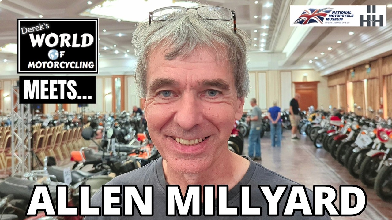 Derek Meets ALLEN MILLYARD At The H&H Classic Motorcycles & Scooters Auction, 22nd July 2026.