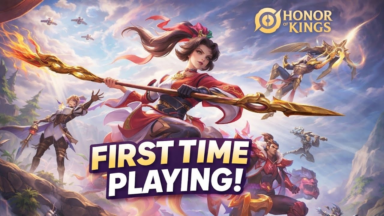 I AM PLAYING HONOR OF KINGS FOR THE FIRST TIME | NEW MOBA AND NEW EXPERIENCE | 