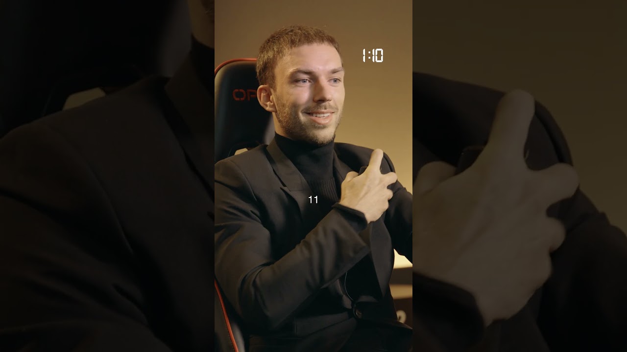 PIERRE GASLY AND GENTLEMAN SOCIETY