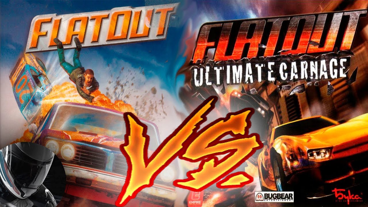 FlatOut VS Flatout Ultimate Carnage - Кто побеждает?