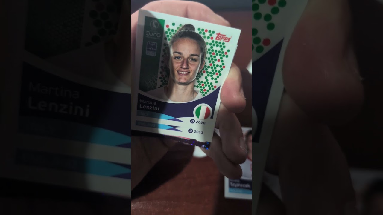 topps women's euro Switzerland pack opening 