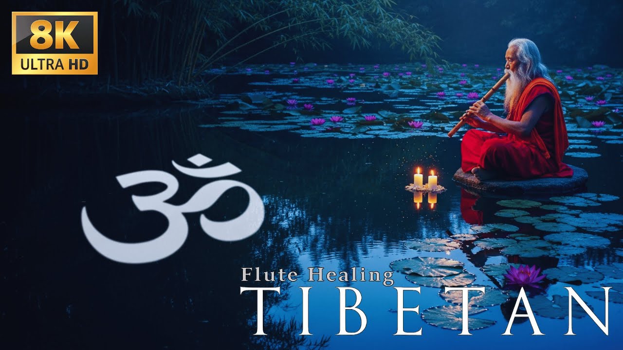 Tibetan Healing Flute • Eliminate Stress, Anxiety and Calm the Mind • Stop Thinking Drift Off