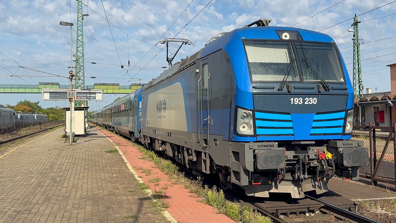 Vonatok Győrben, Komáromban és Budapest-Kelenföldön