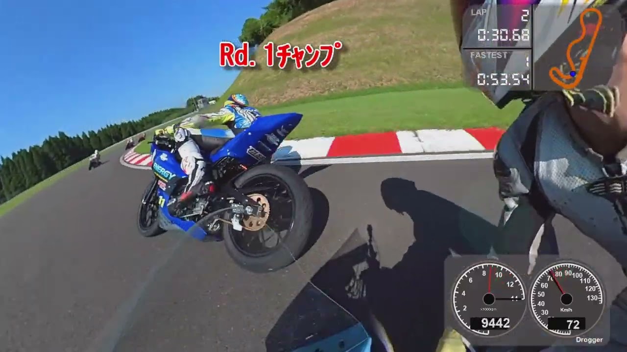 【SPA直入】九州ミニバイク祭Rd.3【ST125-17予選】