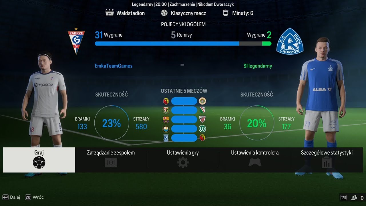 FC 24 | Derby Śląska | Górnik Zabrze - Ruch Chorzów