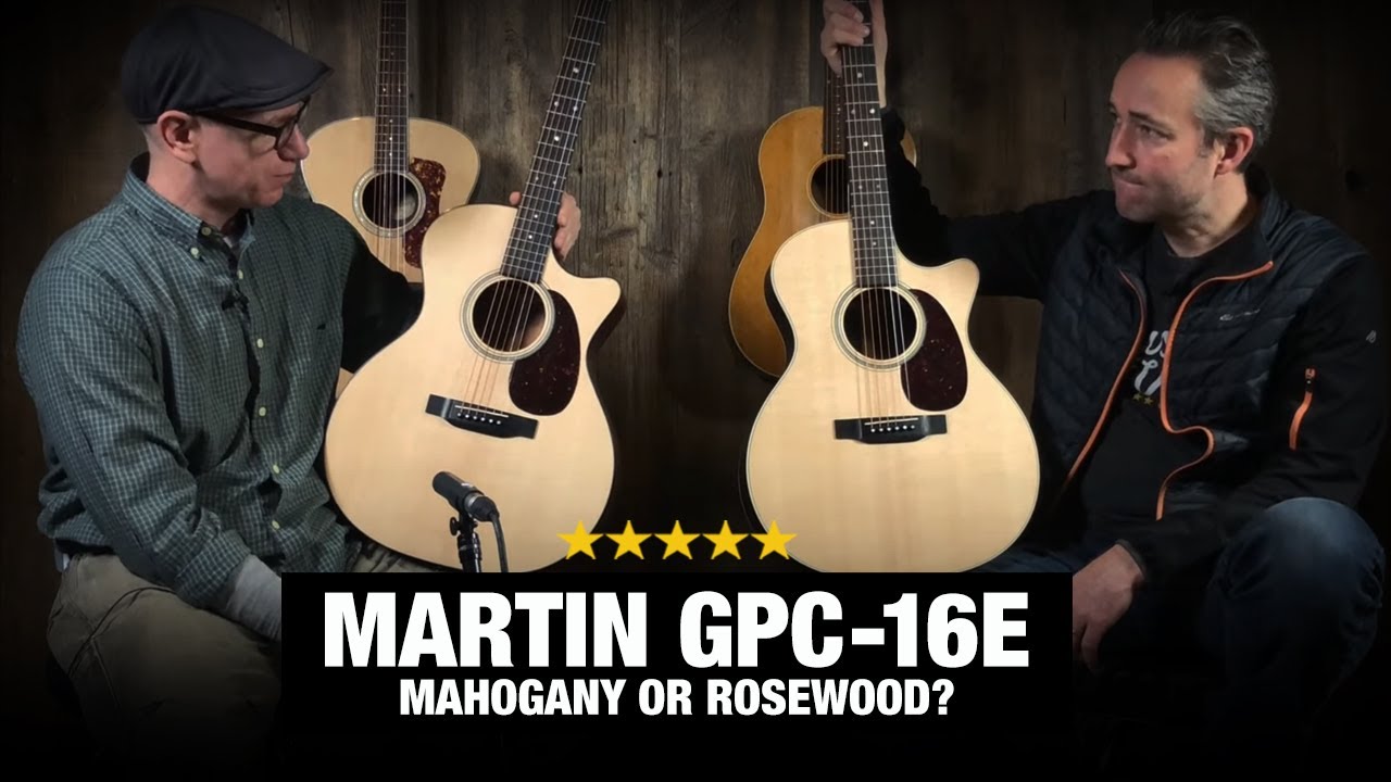 Martin GPC-16e &mdash; палисандр или красное дерево?
