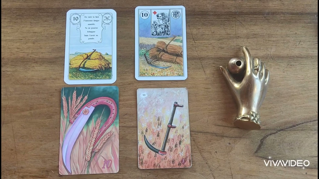 PETIT LENORMAND SIGNIFICATION, SYMBOLIQUE , LA FAUX 10#lenormand #formation #oracle #cartomancie