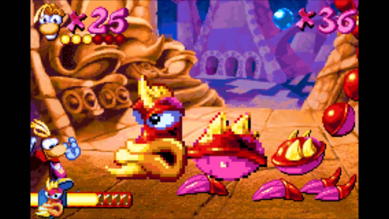 Rayman advance Boss6: Mr skops