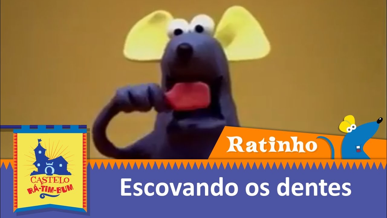 Escovando os dentes | Ratinho