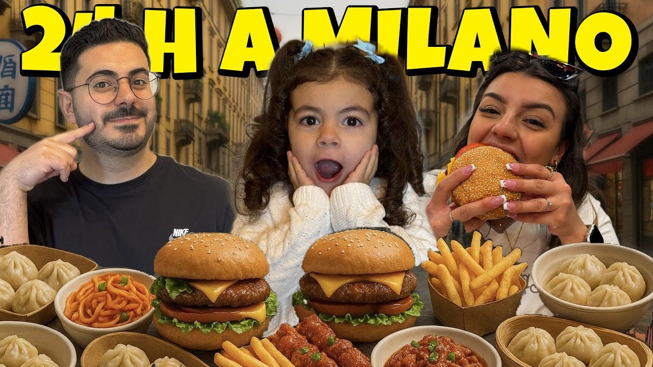 MANGIAMO PER 24 ORE A MILANO! 😍 street food, panini e tanto altro!