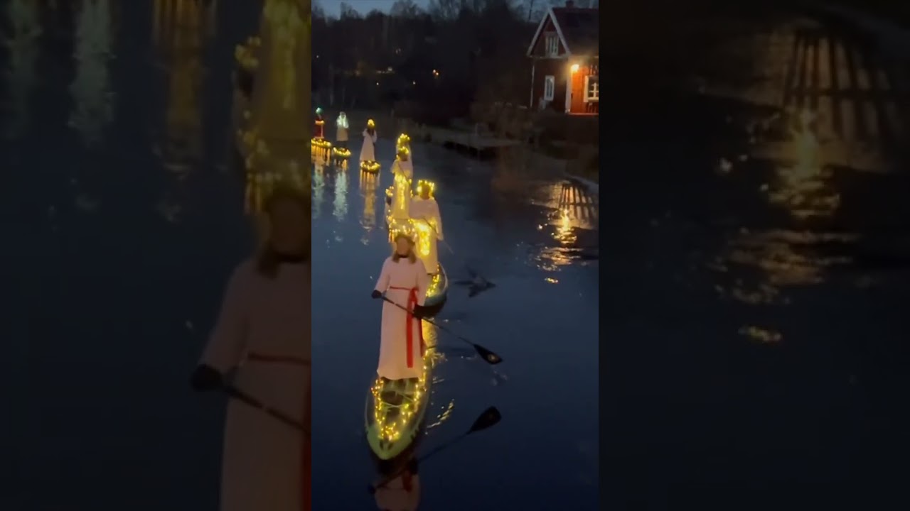 Santa Lucia in Sweden