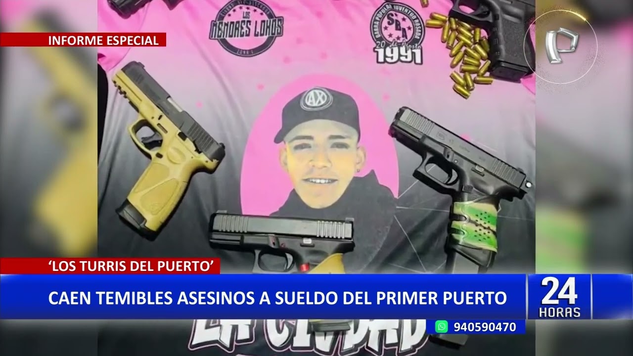 &iexcl;Golpe al crimen en el Callao! Caen sicarios de  &lsquo;Los Turris del Puerto&rsquo;
