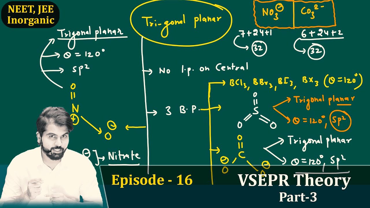 Episode -16 VSEPR Part-3 | #chemicalbonding #NEET #JEE #11th Class
