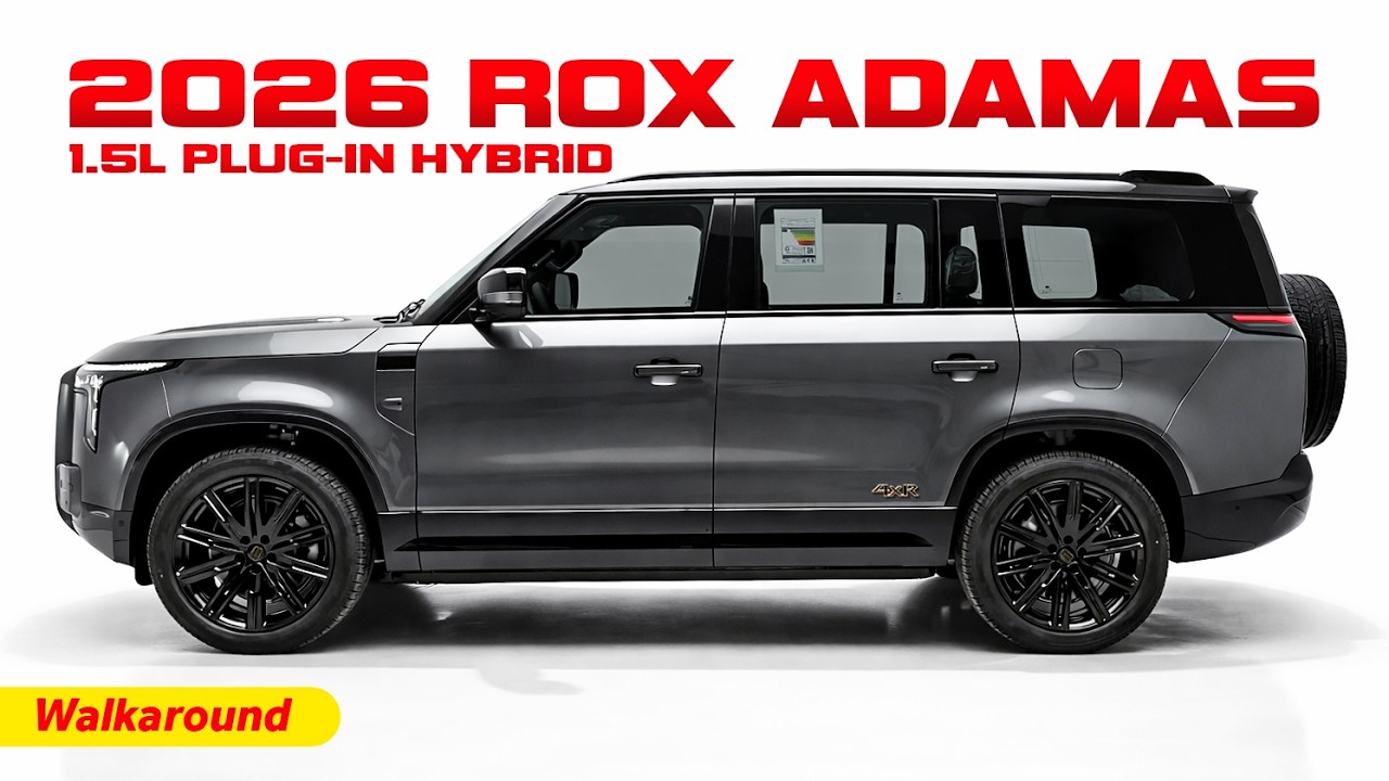 NEW 2026 ROX Adamas 1.5L PHEV – Ultra Luxury 7 Seater SUV!