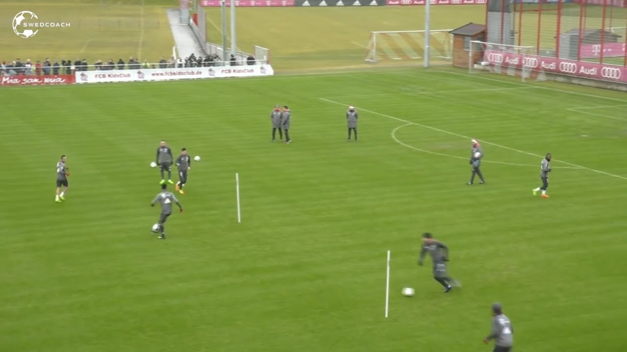Passing Activation Drills | Soccer Passing drills, by Bayern Munich
