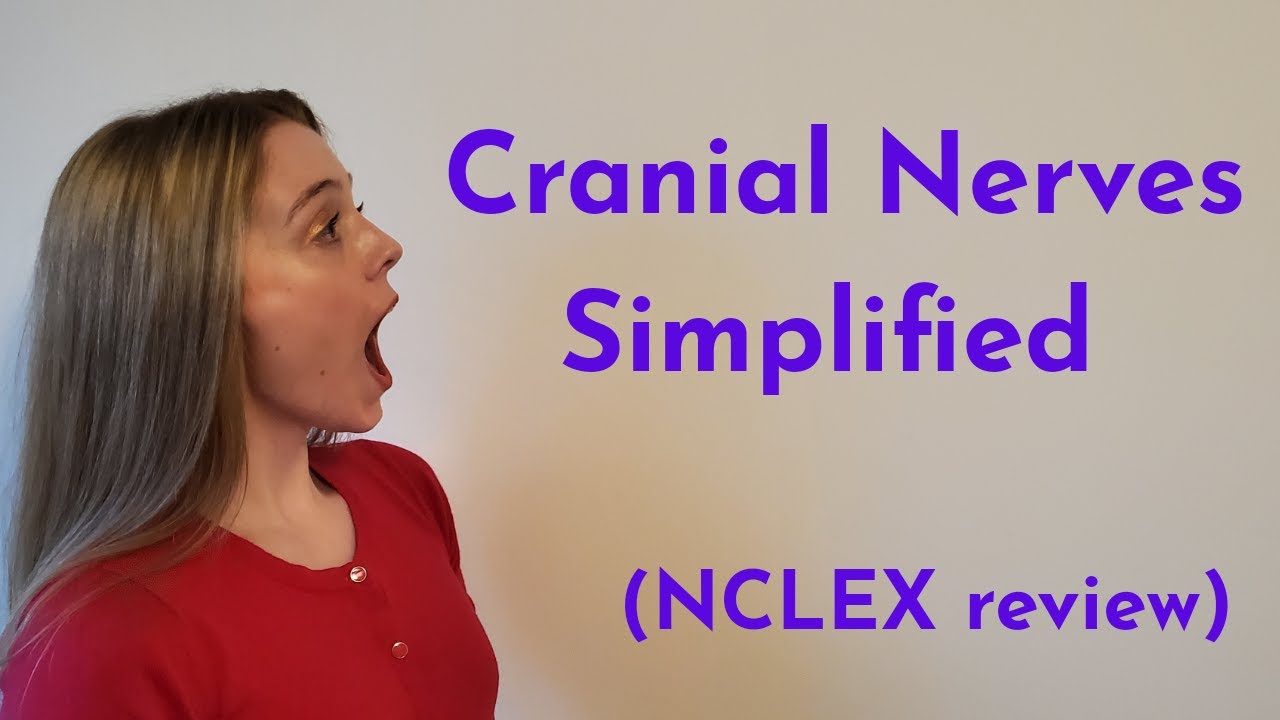 CRANIAL NERVES SIMPLIFIED/NCLEX REVIEW