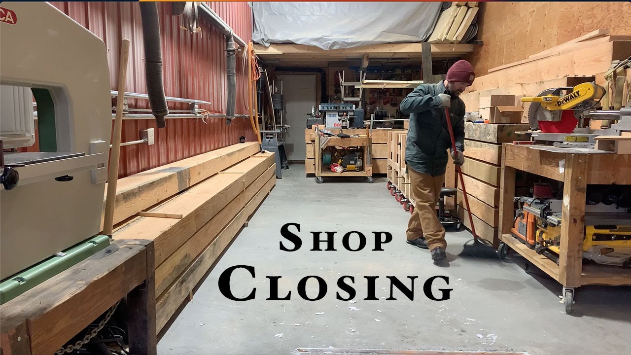 Alaska episode 55: Shop Closing | A remote Alaska Pause on Timber Framing
