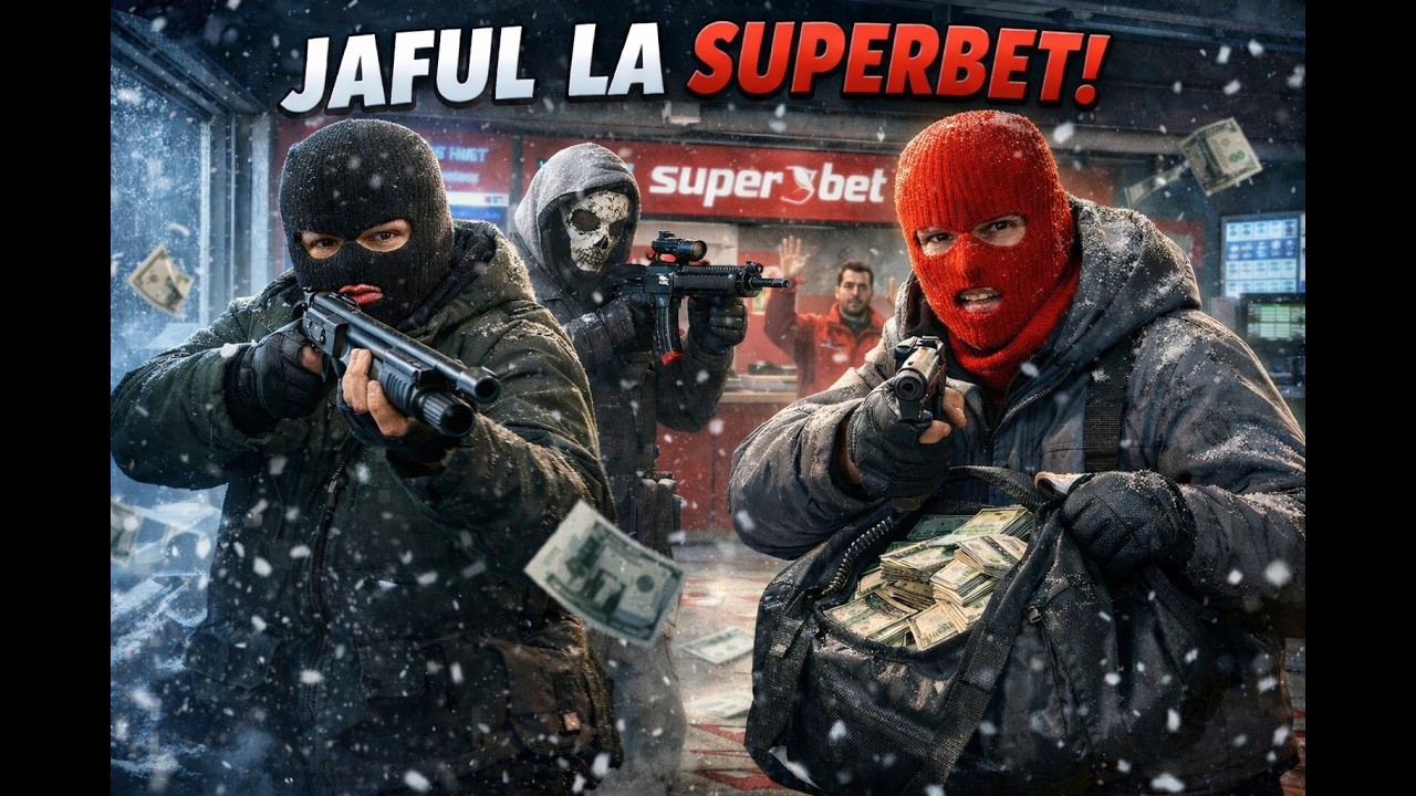 CEL MAI NEBUN JAF DIN GTA V 💰❄️