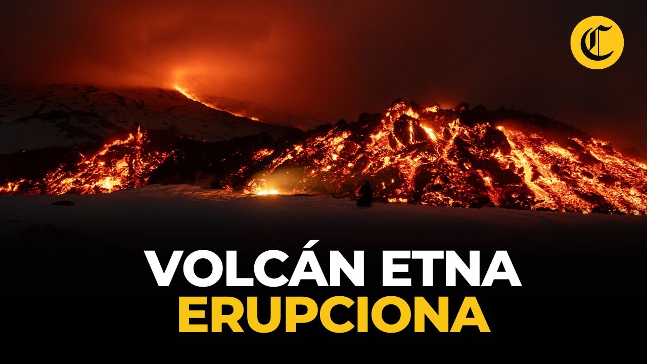 Volcán Etna despierta: imágenes impactantes de erupción de lava y ceniza en Sicilia | El Comercio