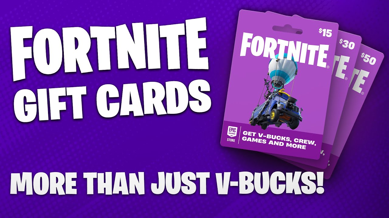 NEW Fortnite Gift Cards - Everything You Should Know