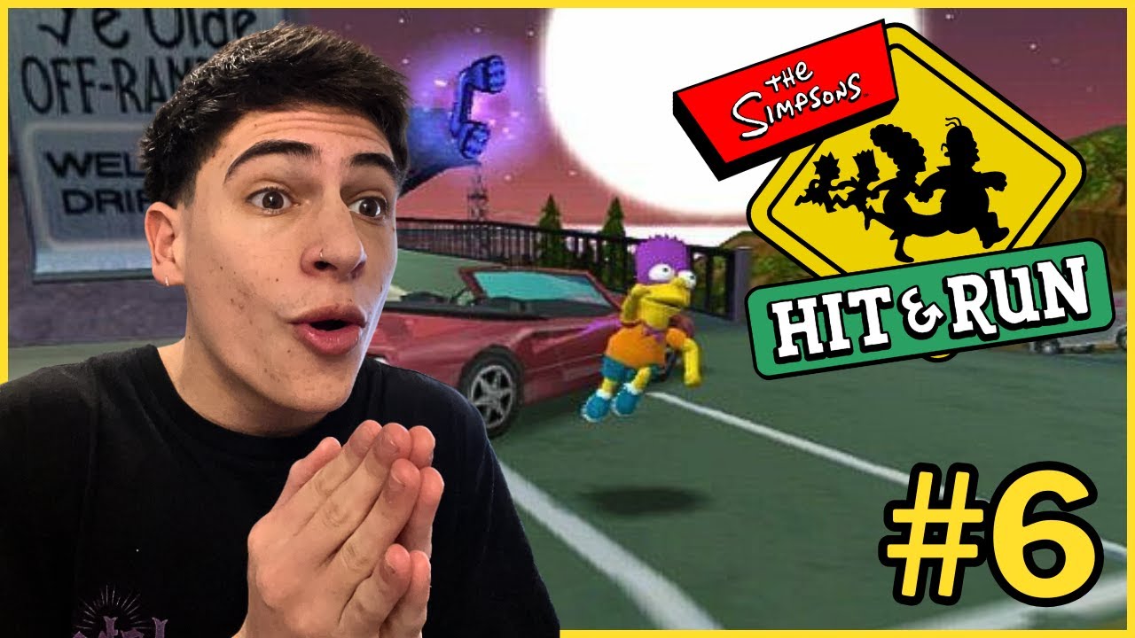 BART AL RESCATE! 🦸‍♂️ - SIMPSONS HIT & RUN CAPITULO 6: BART 🚗