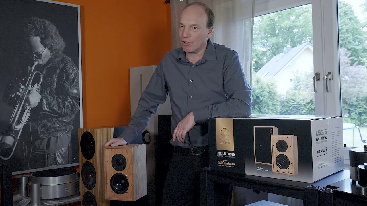 Graham Audio LS 3/5 pr&auml;sentiert von Uwe Heile (Vertrieb Audio Offensive).