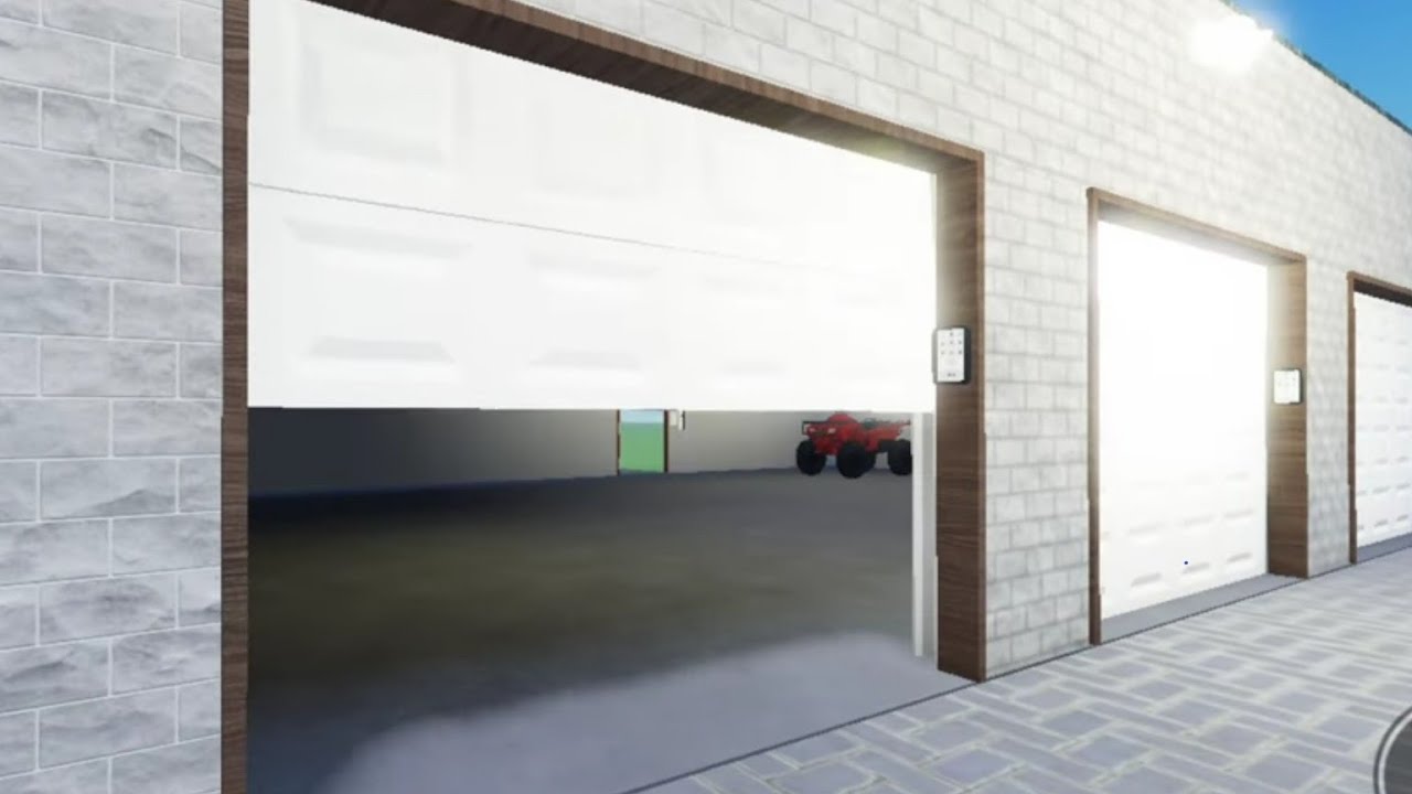 Garage Doors Opening and Closing in Roblox