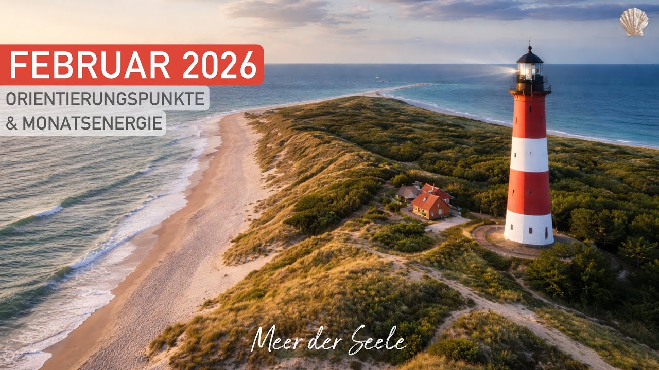 FEBRUAR 2026 ☀️ Orientierungspunkte und Monatsenergie 🕯️ Leuchtturm-Legung Tarot und Orakelkarten