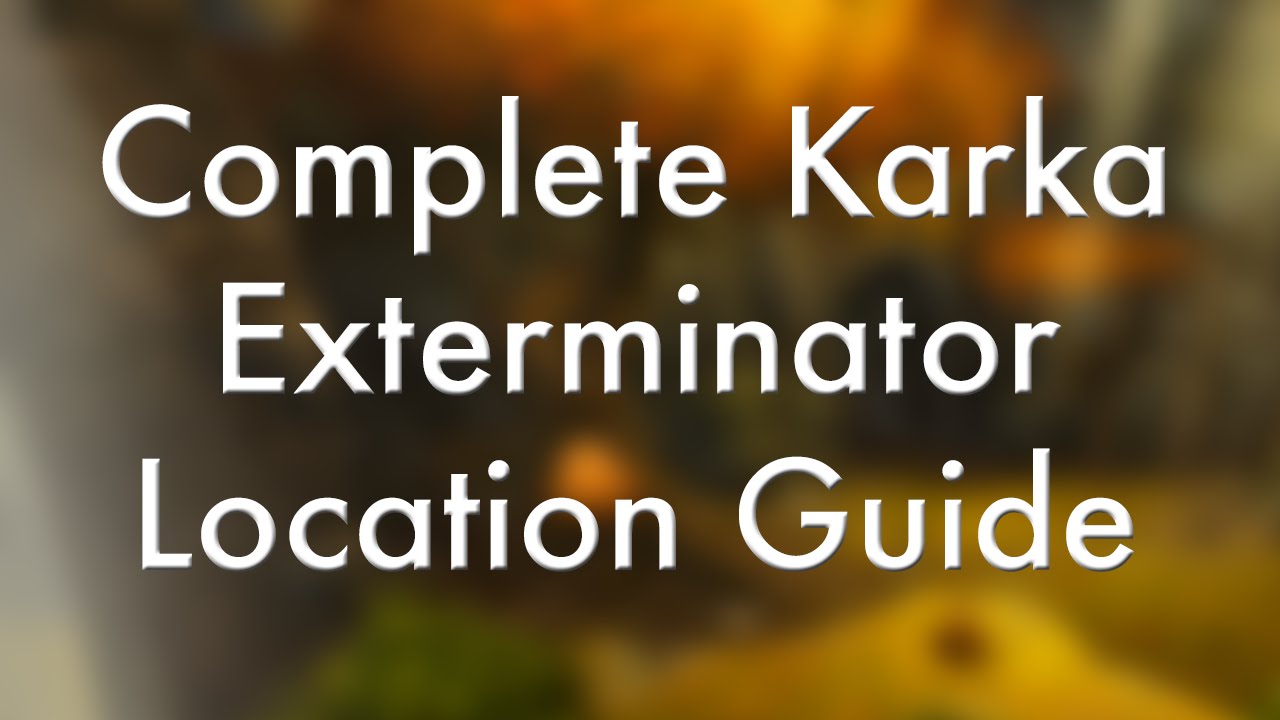 Complete Lion's Arch Karka Exterminator Location Guide