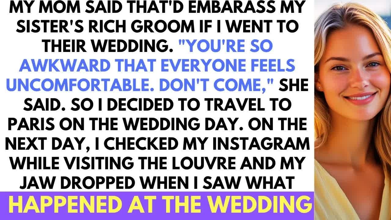 I Wasn’t Invited to My Sister’s Wedding—Then Footage of the Groom Spitting on My Mom Went Viral