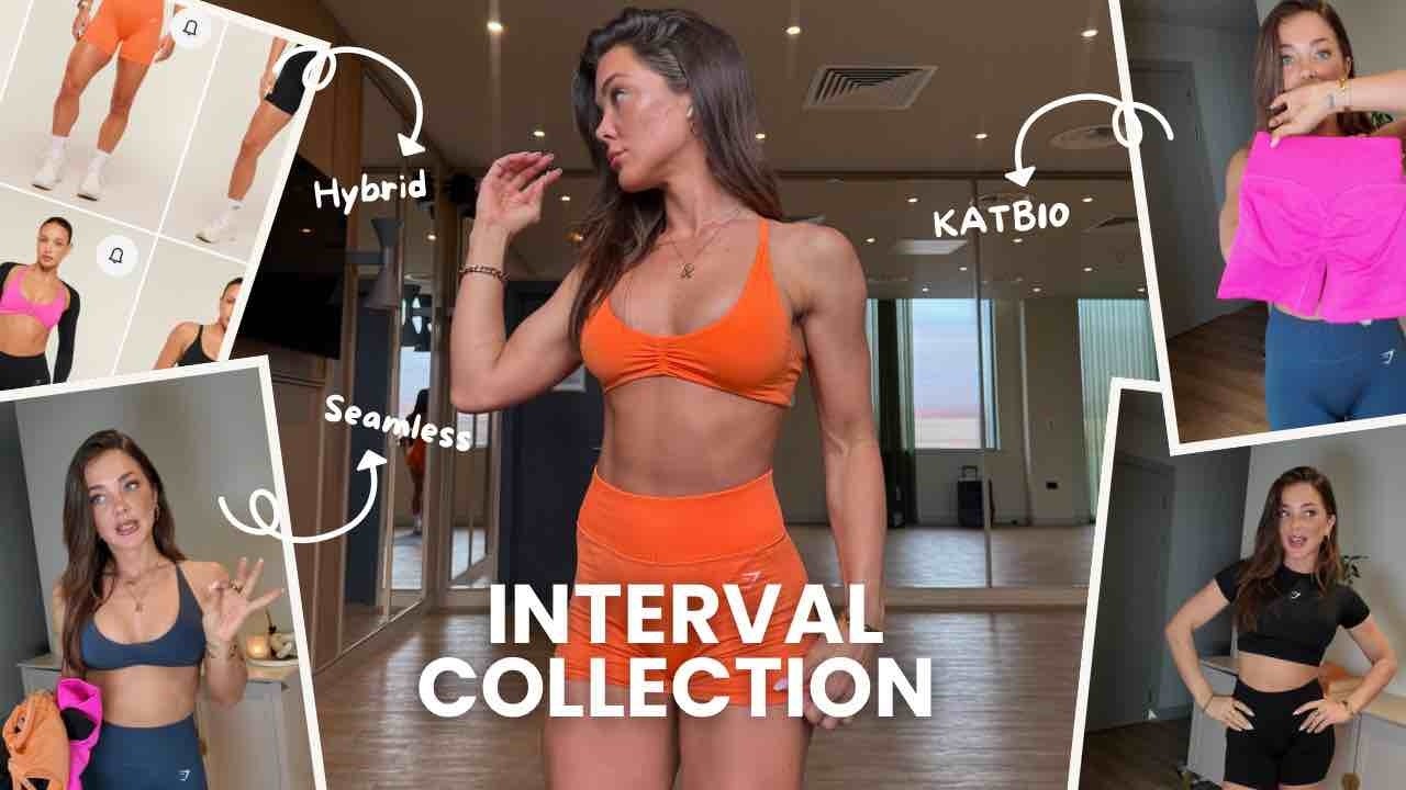 Interval Collection Gymshark Try On Haul and Review