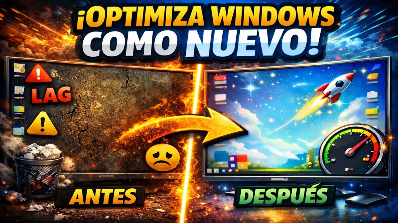 Este programa deja WINDOWS como NUEVO | PC m&aacute;s R&Aacute;PIDO