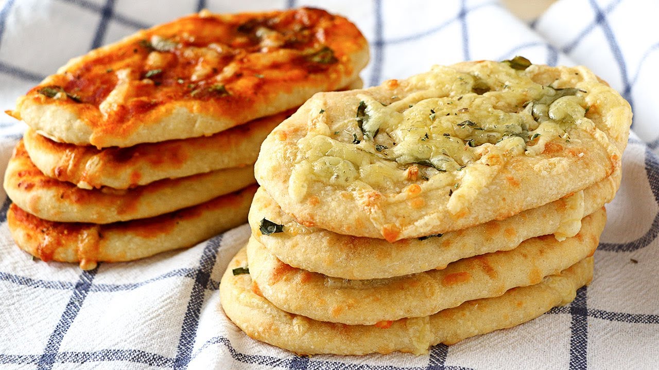 Pan de PIZZA en un PISPÁS con lo que tienes a mano