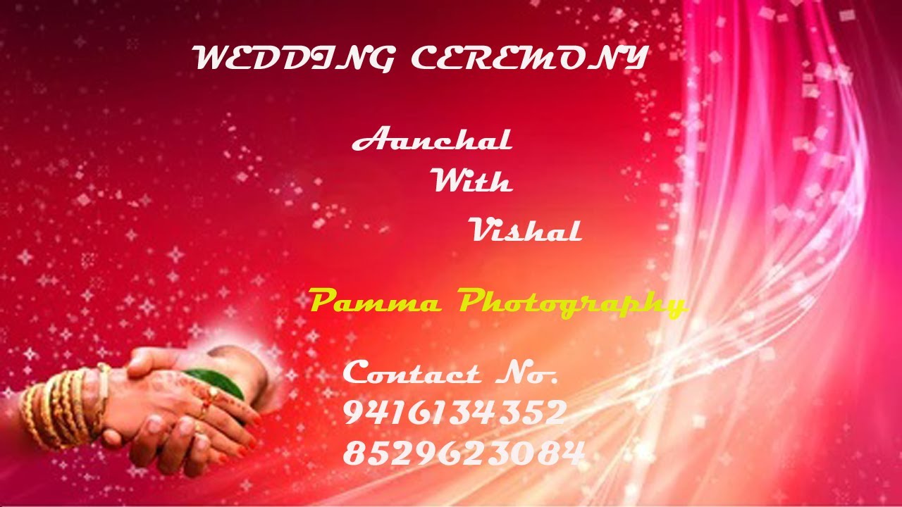 WEDDING CEREMONY OF AANCHAL WITH VISHAL