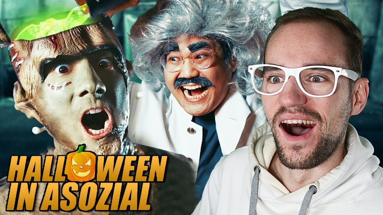 HALLOWEEN in ASOZIAL | Julien Bam | REACTION