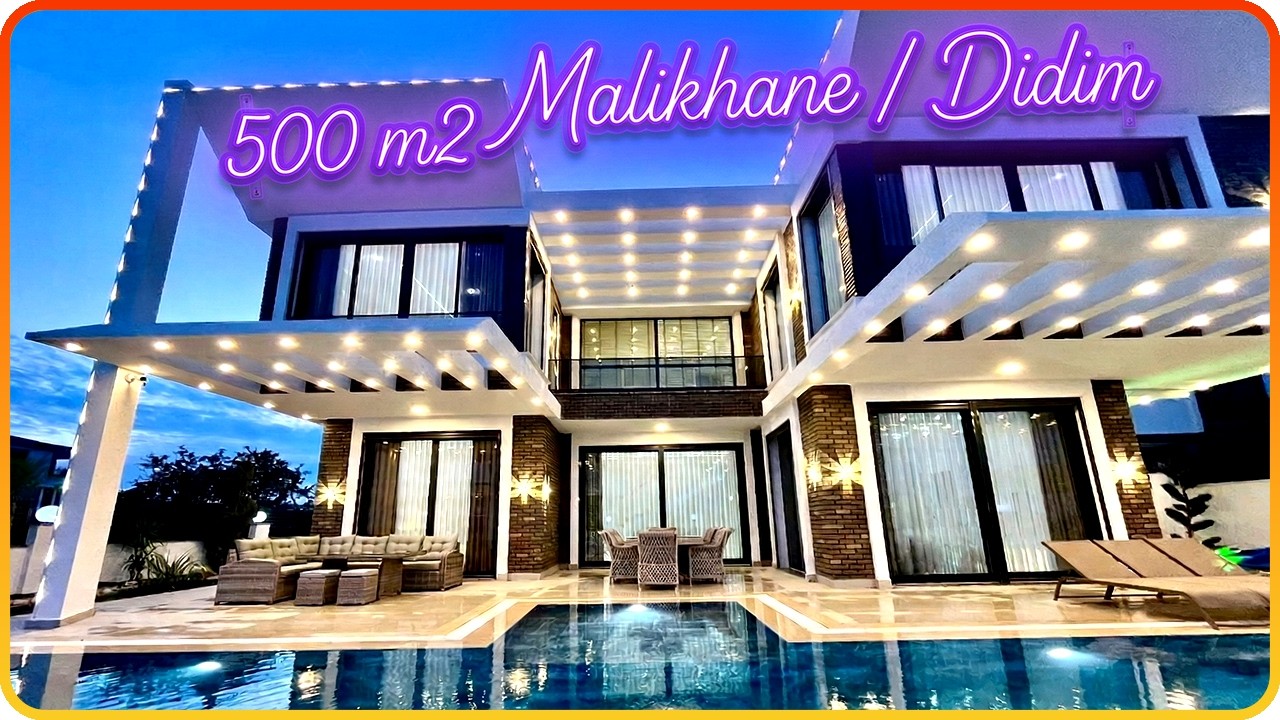 DİDİM EFELER MAHALLESİ – ULTRA LÜKS 5+1 VİLLA