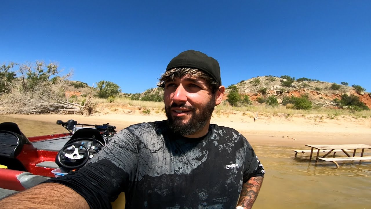 CATCH and COOK on ABANDONED BEACH TABLE