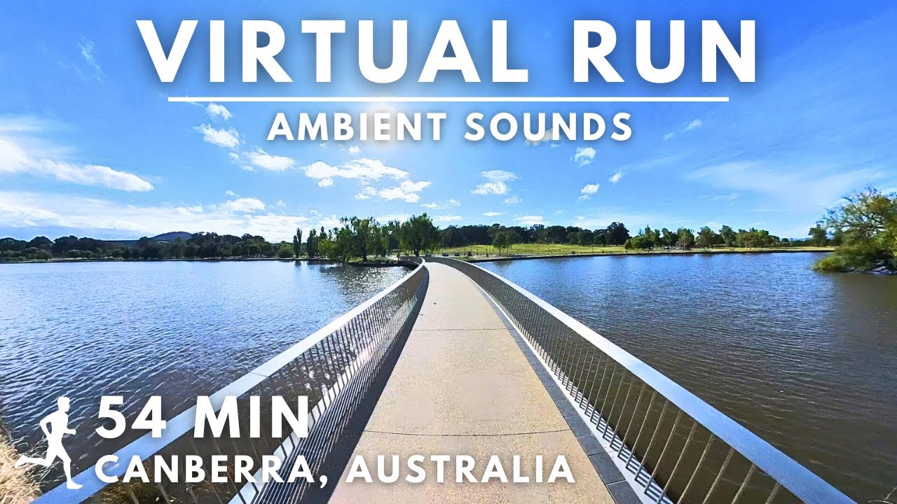 Virtual Running Video For Treadmill With Ambient Sounds in #Canberra #Australia #virtualrunningtv