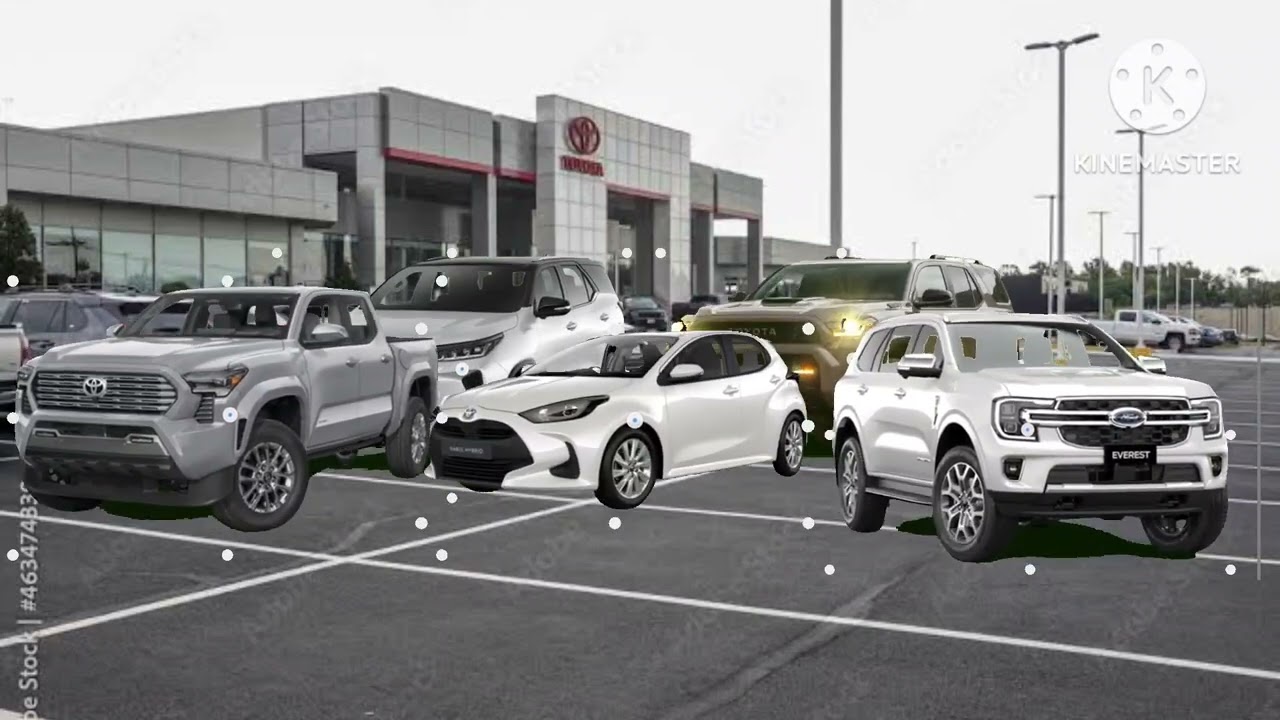 Bouncing Yaris ft. Fortuner, 4Runner, Tacoma, Ford Everest and Hilux