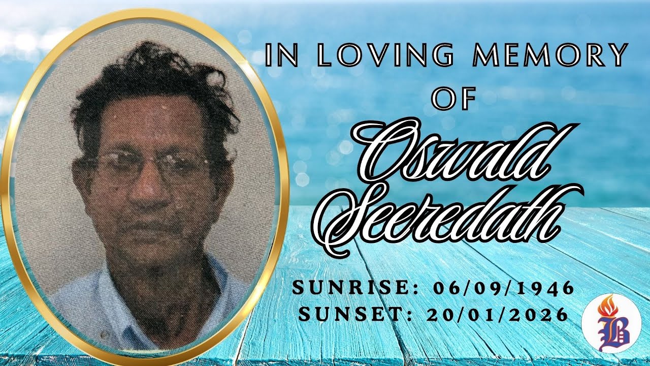 The Funeral Service Of Oswald Seeredath
