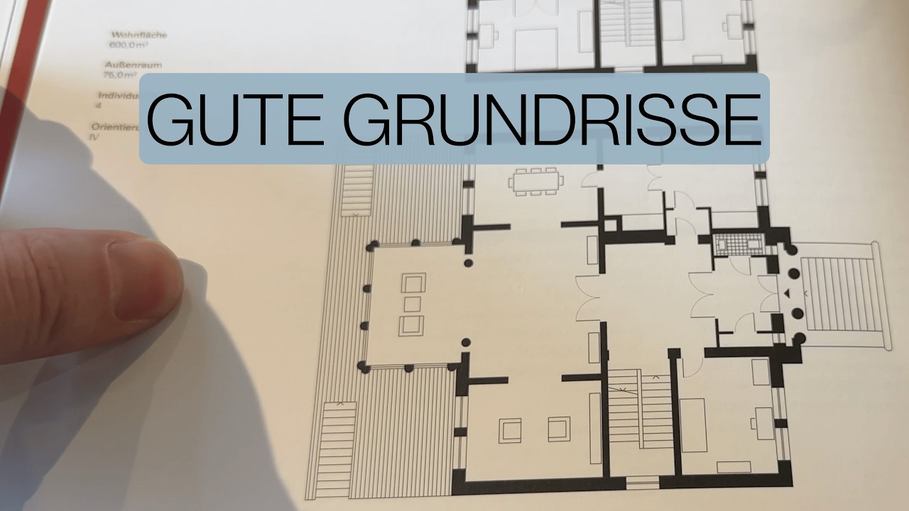 Diese Grundrisse brauchst du für einen hochwertigen Hausbau.