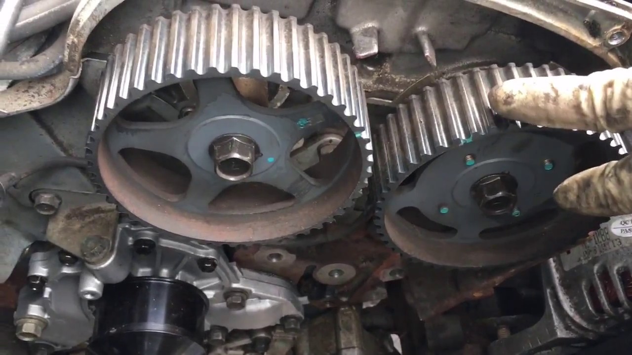How Replace timing belt 