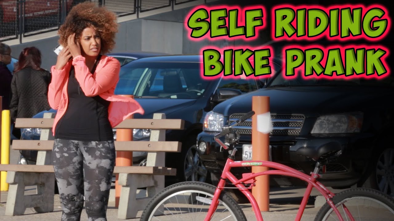 Self Riding Bike Prank