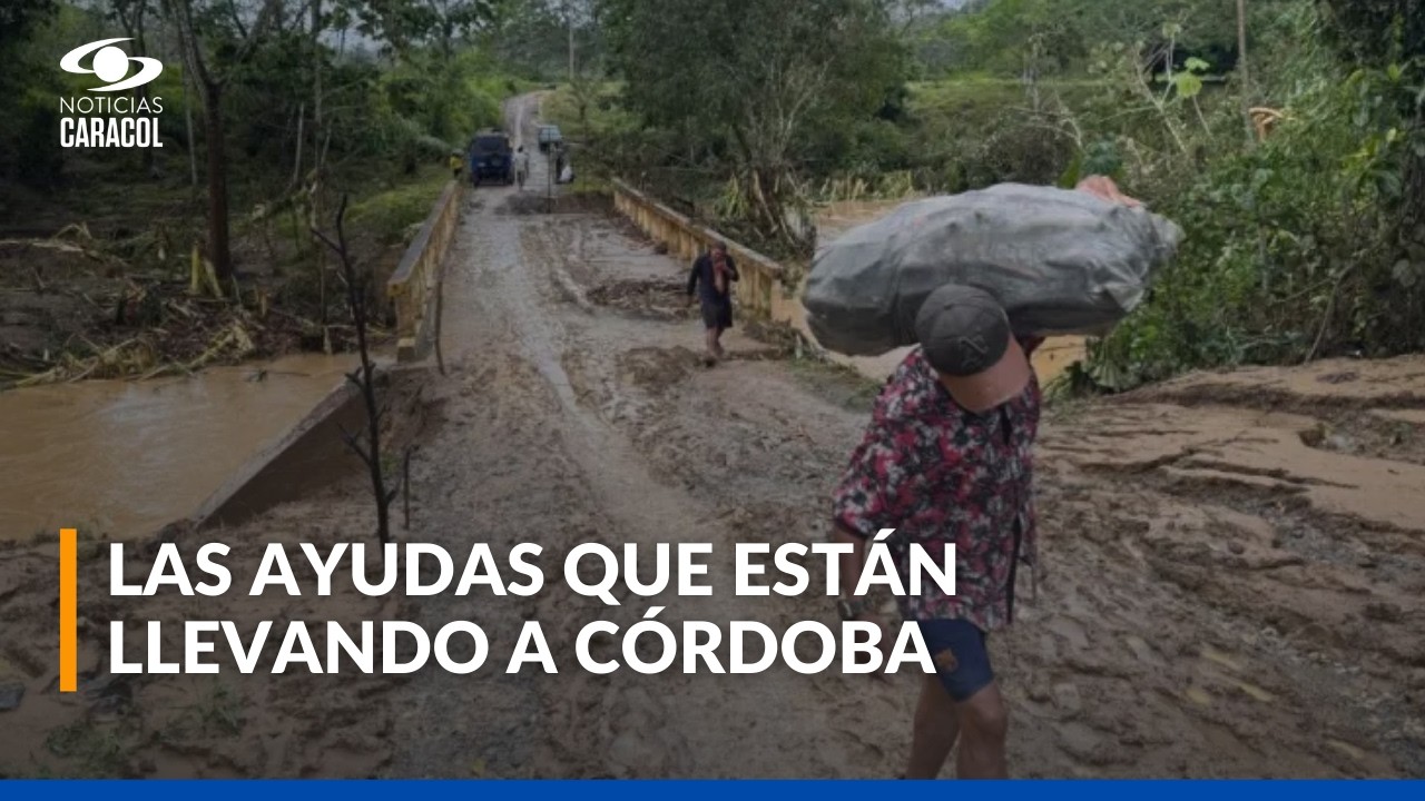 Inundaciones en Córdoba dejan varios municipios afectados: ¿qué elementos se pueden donar?